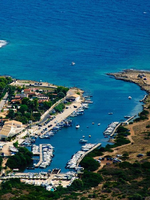 Ognina marina near Siracusa